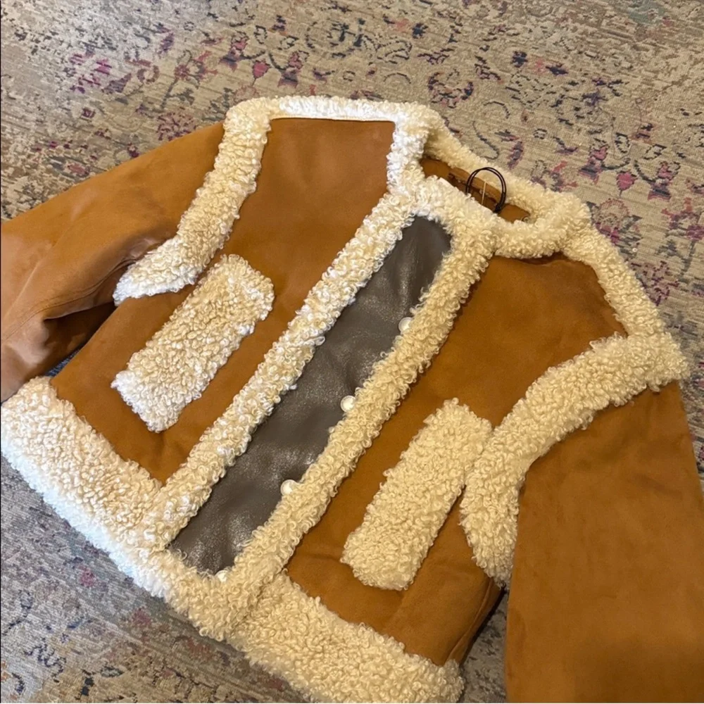 Stand Studio Coco Shearling Jacket
